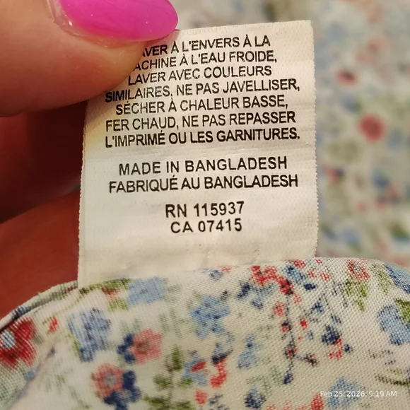 Suitor Easy Care Fitted Floral Print Long Sleeve Button Up Men 38-14 1/2 /32 - Picture 4 of 6